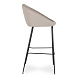 Барный стул Almer с бежевой обивкой