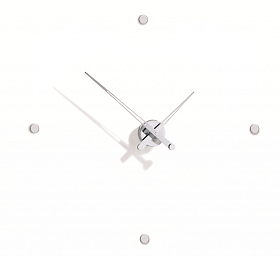 Настенные часы Rodon i 4 хром