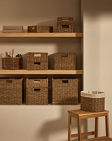 Tossa Складная корзинка из натурального волокна 32 x 33 см