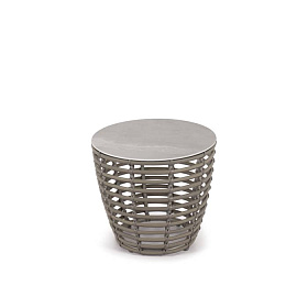 Стол приставной FABER NATURAL RATTAN mushroom