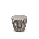 Стол приставной FABER NATURAL RATTAN mushroom