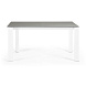 Стол Atta 160 (220) x90 белый керамика