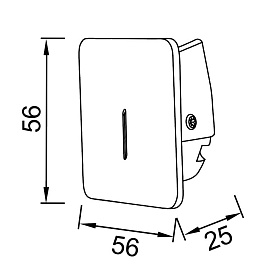9292 Встраиваемый светильник SOTAVENTO