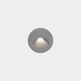 Встраиваемый светильник  Bat Round Oval LED 2.2W 4000K Серый 77lm