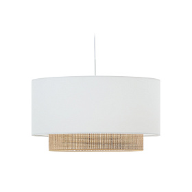 Erna Плафон из бамбука с натуральной белой отделкой Ø 60 см