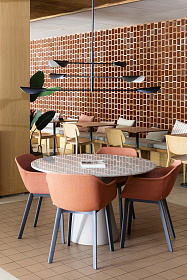 Люстра LIGGERA черная 6XG9