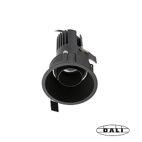 Встраиваемый светильник TULIPA DOWN ORI 15W 4000K CRI90 50° черный DALI