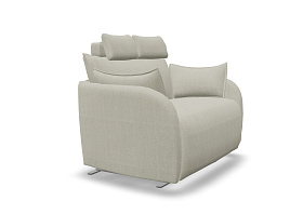 Раскладывающееся кресло-качалка Nadia XL, Bar - Anthracite, ткань Axis S.6