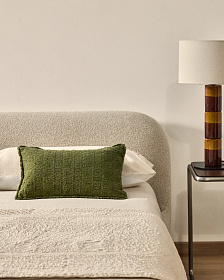 Плед Raylo из хлопка с полосатым узором