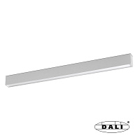 Потолочный светильник VIA PRISM. Y DALI серый 112CM 52W 4000K