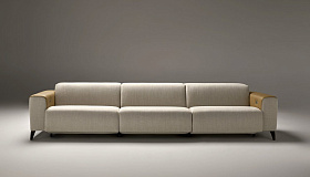 Диван 3-местный Atlanta E4105/01 с подлокотниками, электрическим реклайнером