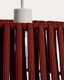 Абажур для подвесного светильника Aldet терракотовый, Ø46 см