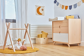 Напольная вешалка-вигвам Maralis из ясеня