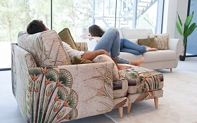 Кресло Helsinki с пуфом S1P