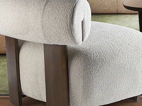 Topaz Кресло орех/экрю