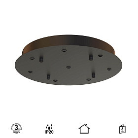 9369+9240 (8L) Подвесная люстра BOOMERANG