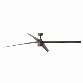 Вентилятор ATTOS XXL LED Brown WIZ