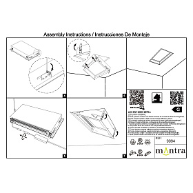 9094 Встраивамое светодиодное окно BLUE SKY