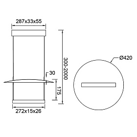 9422 Люстра подвесная SUN II