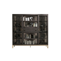 Шкаф книжный City CTMD33-1 с подстветкой