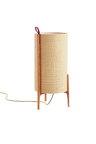 Торшер Greta натуральный дуб/лен