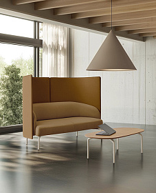 Овальный столик Kern 110x60cm высотой 35 см