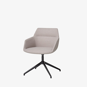 Кресло офисное поворотное Dunas XS на алюминиевом основании