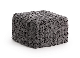 Пуф Momos антрацитовый