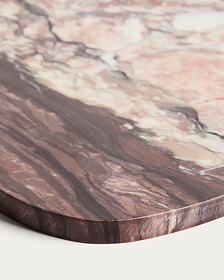 Сервировочная доска Meran из бордового мрамора, 29 x 23 см