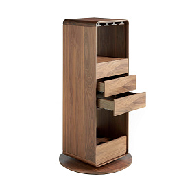 Вращающийся барный шкаф 3115/BRG-3615E из ореха