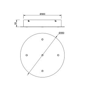 9364+9229 (5L) Подвесная люстра ARRECIFE