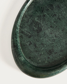 Поднос Lenorel из зеленого мрамора 43 x 28 см