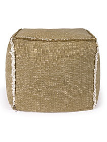 Подушка-пуф Handloom охра 45*45*45