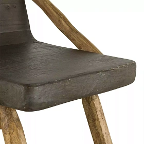 Деревянное кресло Bruno