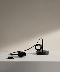 Крепление для металлического потолочного светильника Fulvia с черной отделкой