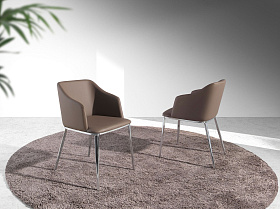 Стул F3201 /4022 коричневый