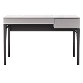 Туалетный столик MARBELLA шпон ореха W, матовый серо-бежевый лак