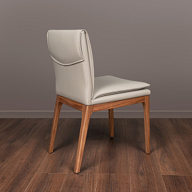 Стул CALPE экокожа PU78, шпон ореха F