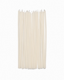 Набор Solvin из 20 бежевых свечей