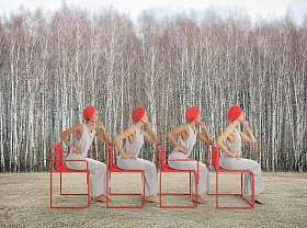 Стул с подлокотниками Grill  уличный