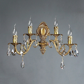 Бра Alicante Ambiente 4L 8888/2+2 AB Tear Drop