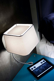 Бра с ридером Sweet белое