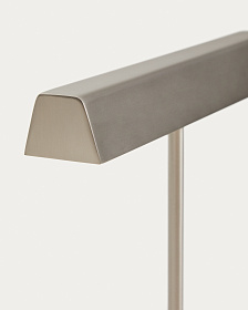 Настольная лампа Lynor из матового металла с основанием из белого мрамора