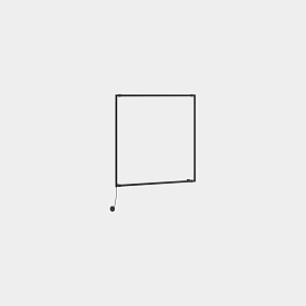 Бра Tubs Modular Square LED 66.5W 3000K DALI Черный 2248lm