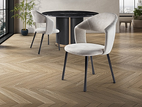 Willy Стул каменно-серый/черный