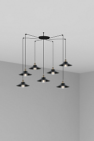 MARLIN 7L Черный подвесной светильник