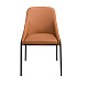 Стул 4161 из оранжевой экокожи
