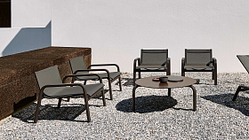 Уличный журнальный столик Stack