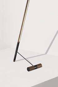 Торшер Linea D Walnut-Black