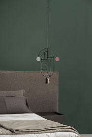 Подвесной светильник Wooden Dots WD07 graphite/walnut